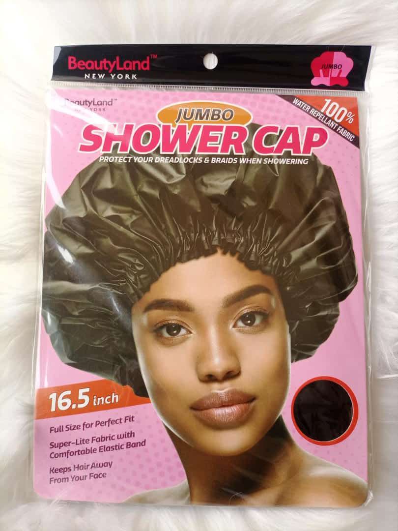 Jumbo Shower Cap - Brown