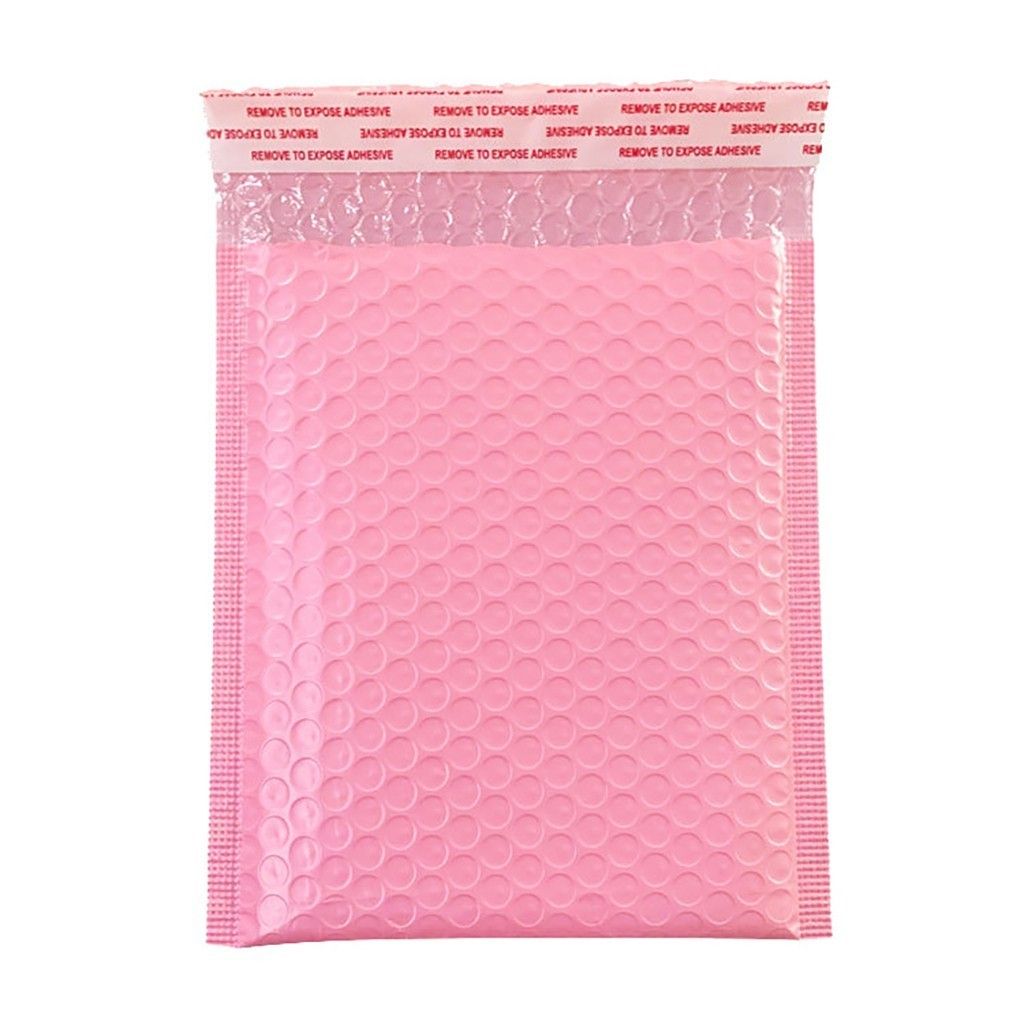 50pcs Pink Poly Bubble Mailers Padded Envelopes Bu