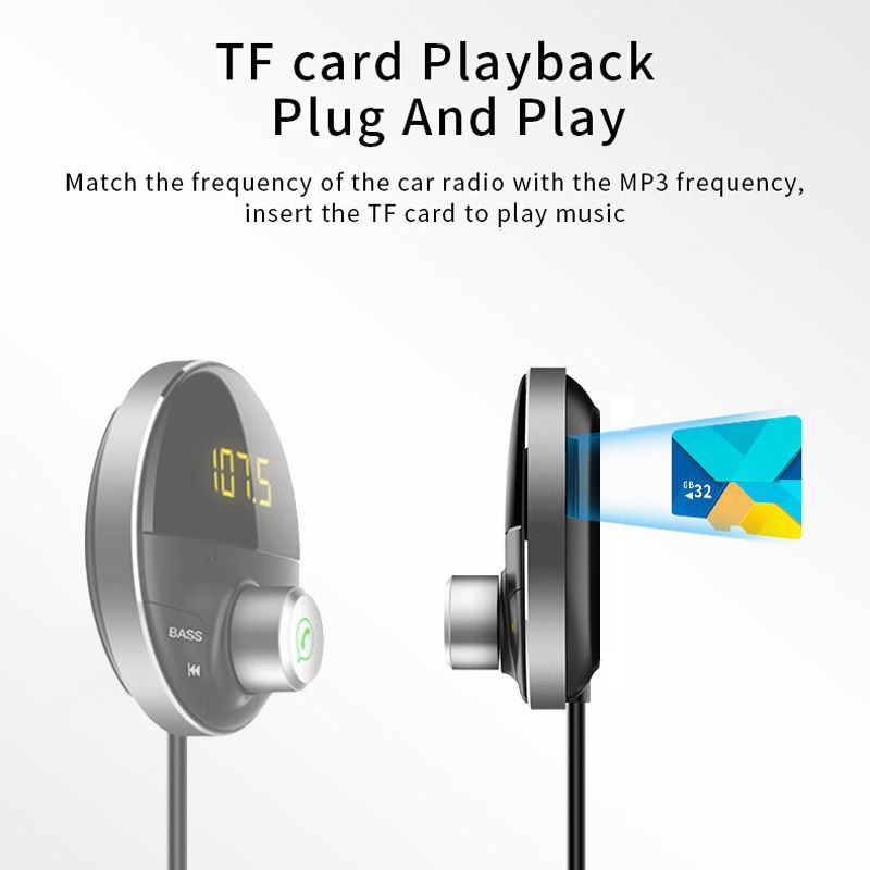 Car Bluetooth 5.0 Handsfree Kit 3.5mm Jack