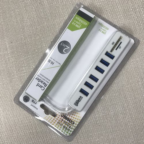 USB Hub Combo Splitter 3/6 Ports Optional USB 2.0