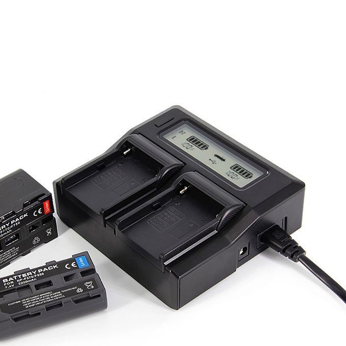 Dual Charger For Sony NPFW50 Compatible With Alpha A7 A7 II A7R