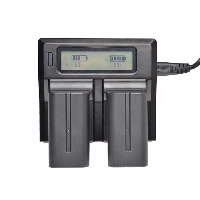 Dual Charger For Sony NPFW50 Compatible With Alpha A7 A7 II A7R