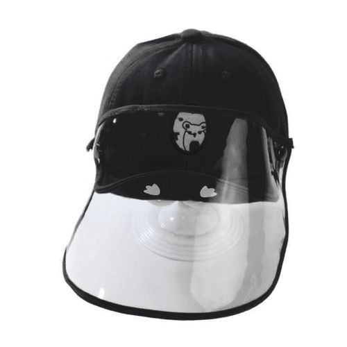 Baby Anti-Spitting Dustproof Face Shield Protective-Black