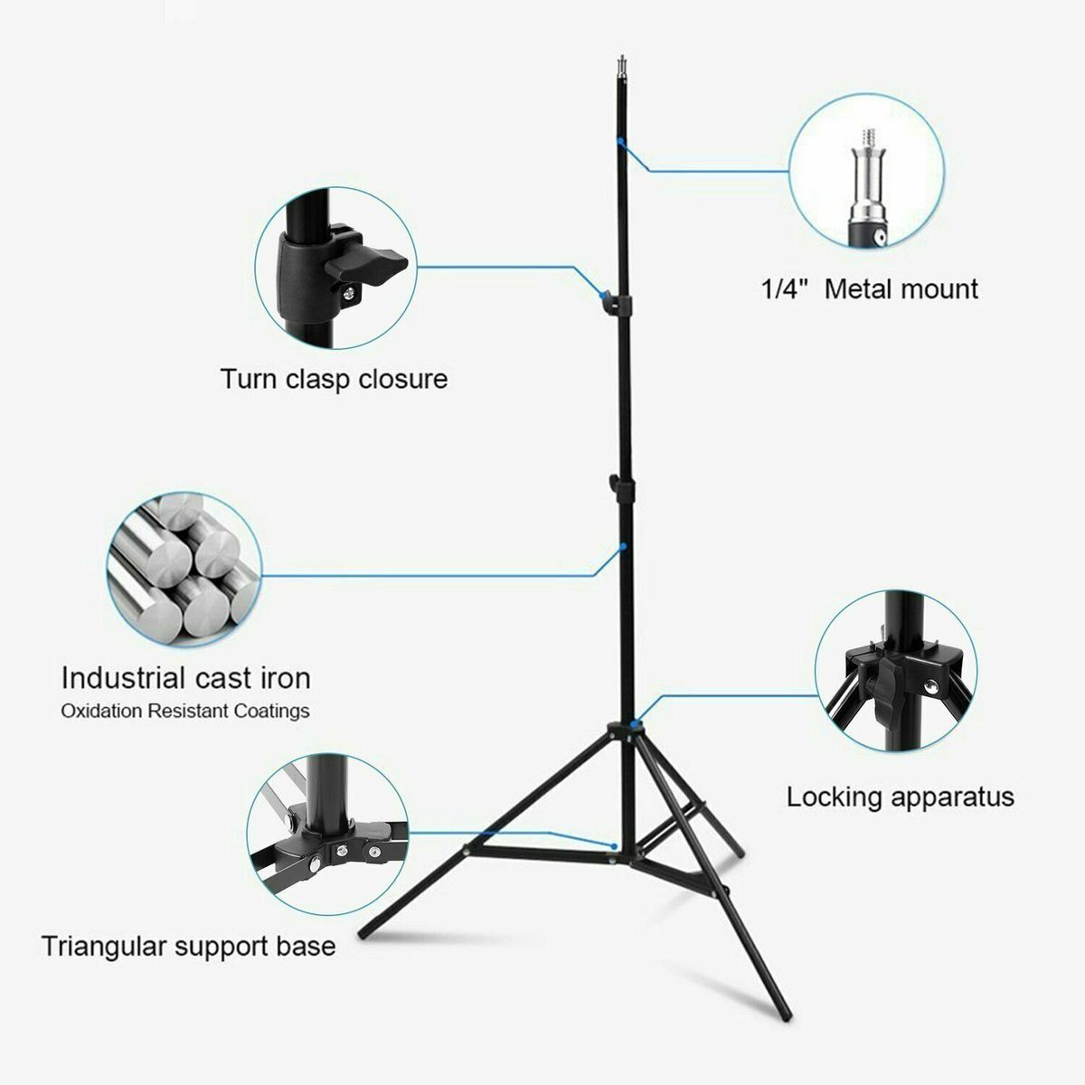 Studio Photography Soft Box Softbox With Lamp Holder +Tripod