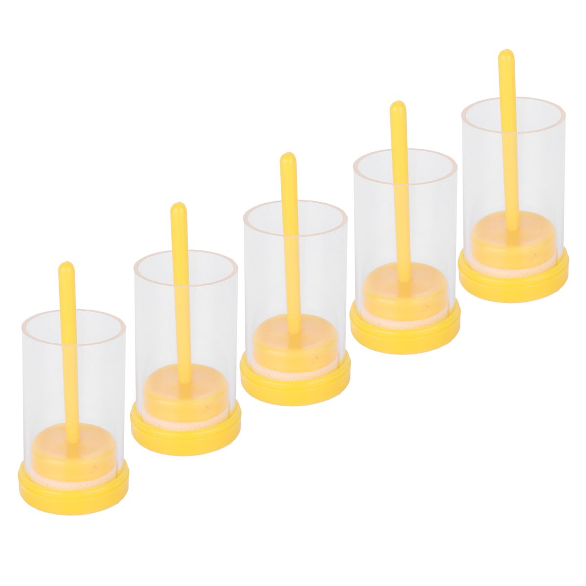 5Pcs Queen Bee Marking Bottle Catcher Cage Tube Lightweight