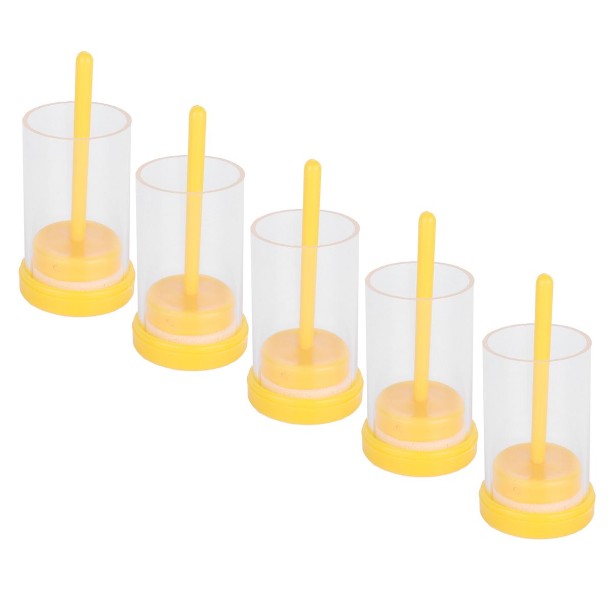 5Pcs Queen Bee Marking Bottle Catcher Cage Tube Lightweight