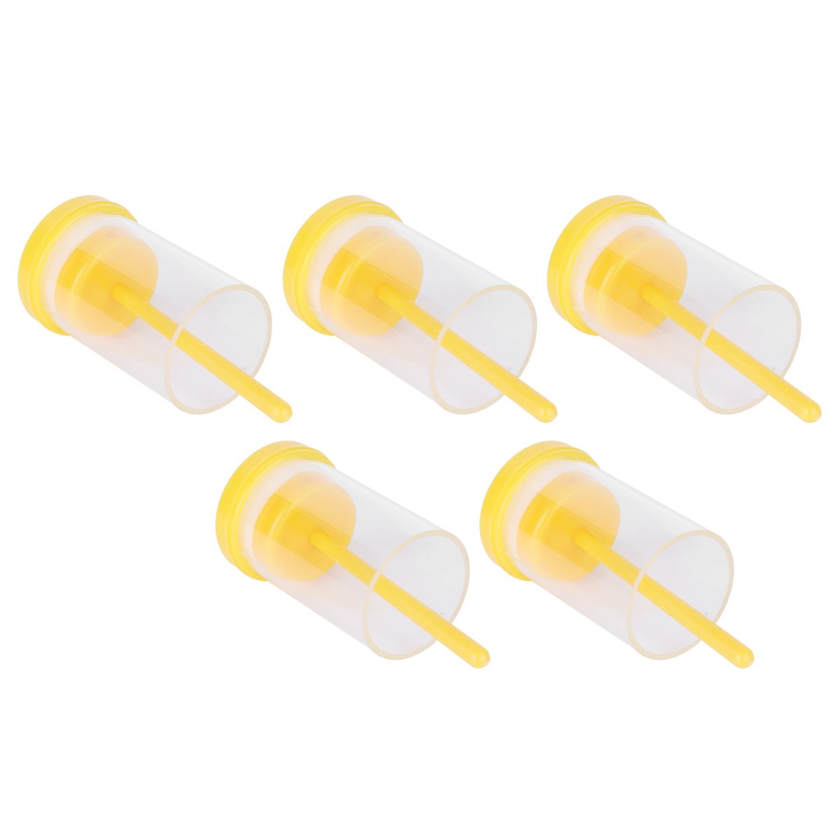 5Pcs Queen Bee Marking Bottle Catcher Cage Tube Lightweight