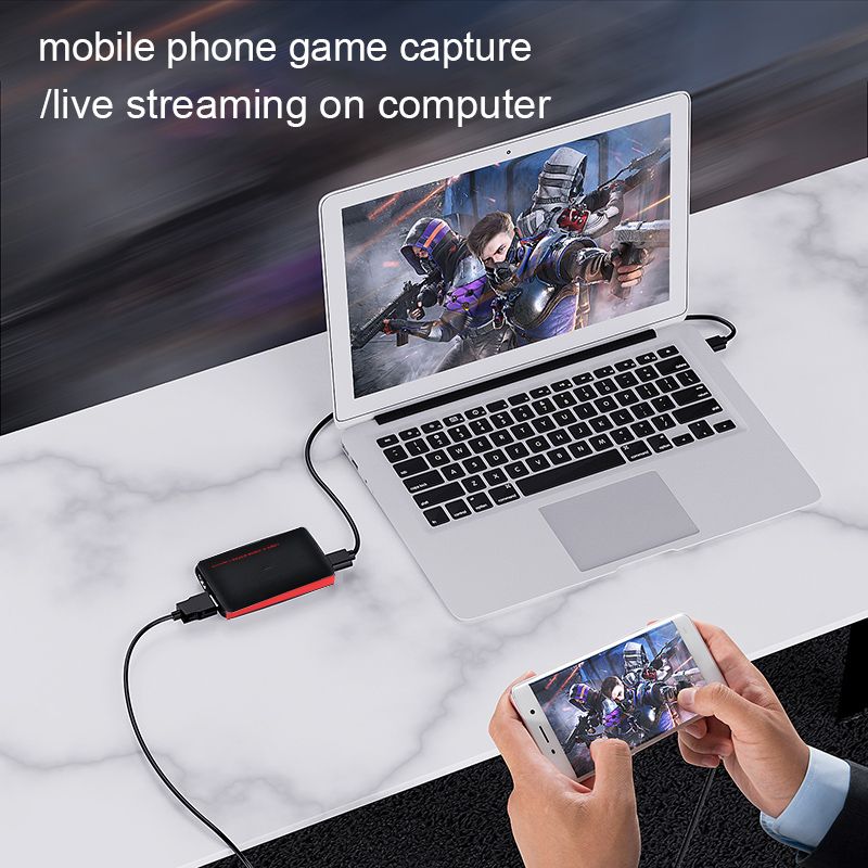 HD60 1080P 120fps 4K Video Capture Card HDMI To USB3.0 Video Grabber Game Record For PS4 Xbox For Nintendo Switch Live Streaming