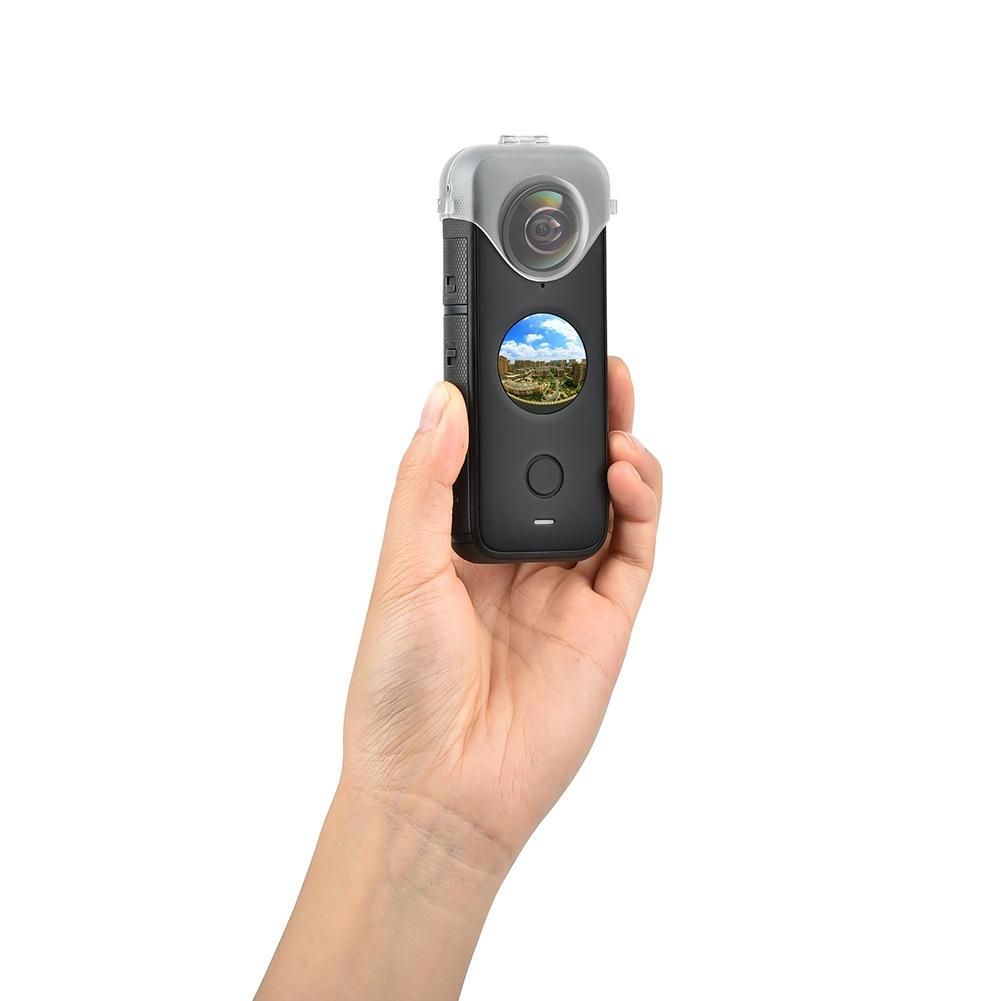 Transparent Lens Protective Cover Lens Cover Dust-Proof Protective Cover for Insta360 ONE X2 Camera Accessories