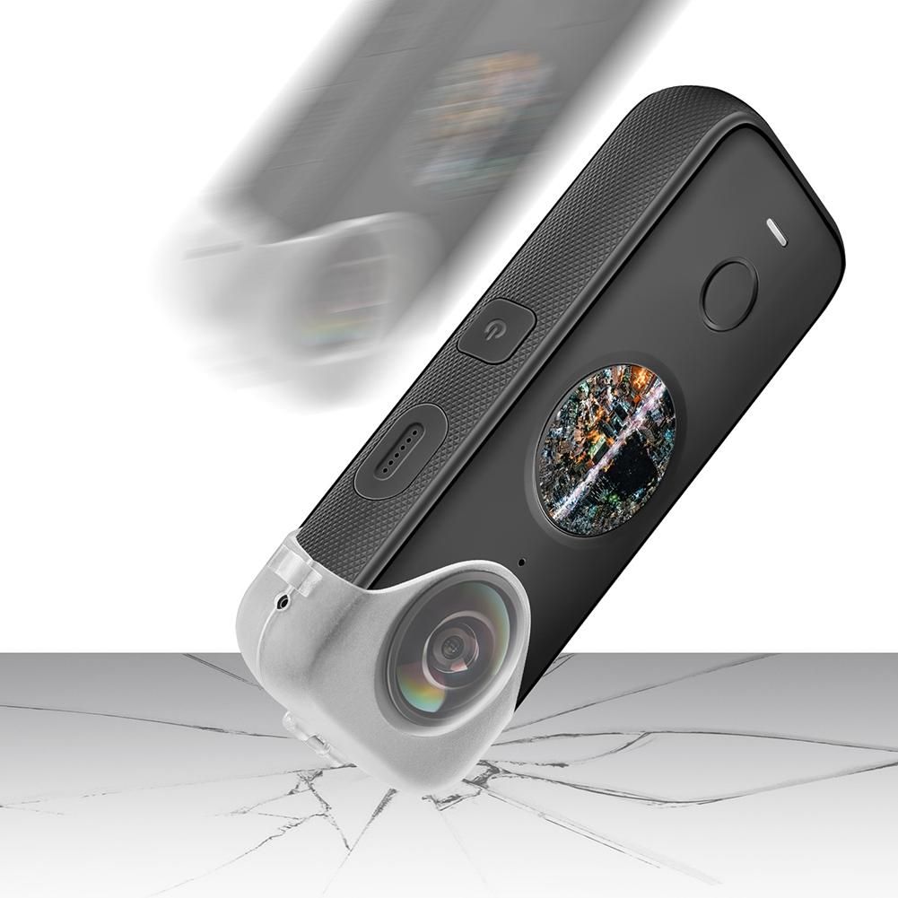 Transparent Lens Protective Cover Lens Cover Dust-Proof Protective Cover for Insta360 ONE X2 Camera Accessories