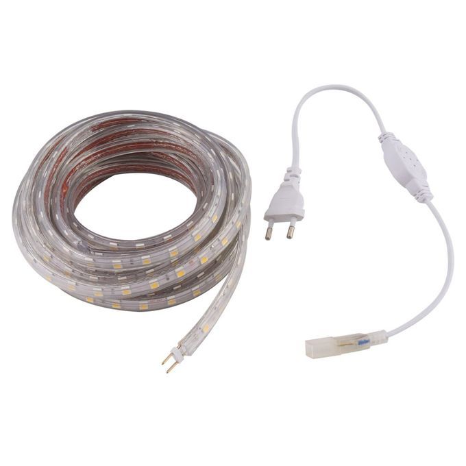 Flexible      Light Strip 8M Fairy Light   Tube  Hristmas De Oration-warm White-EU Plug