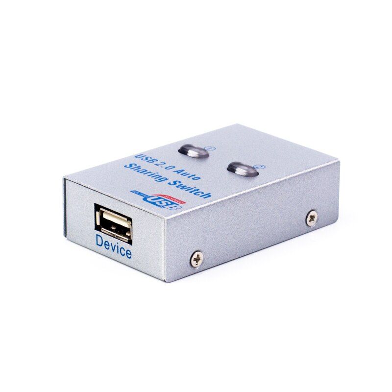 2 Port USB Auto Switch Usb2.0 Hub Two Computers Share One USB Interface Two In And One Out Sharer
