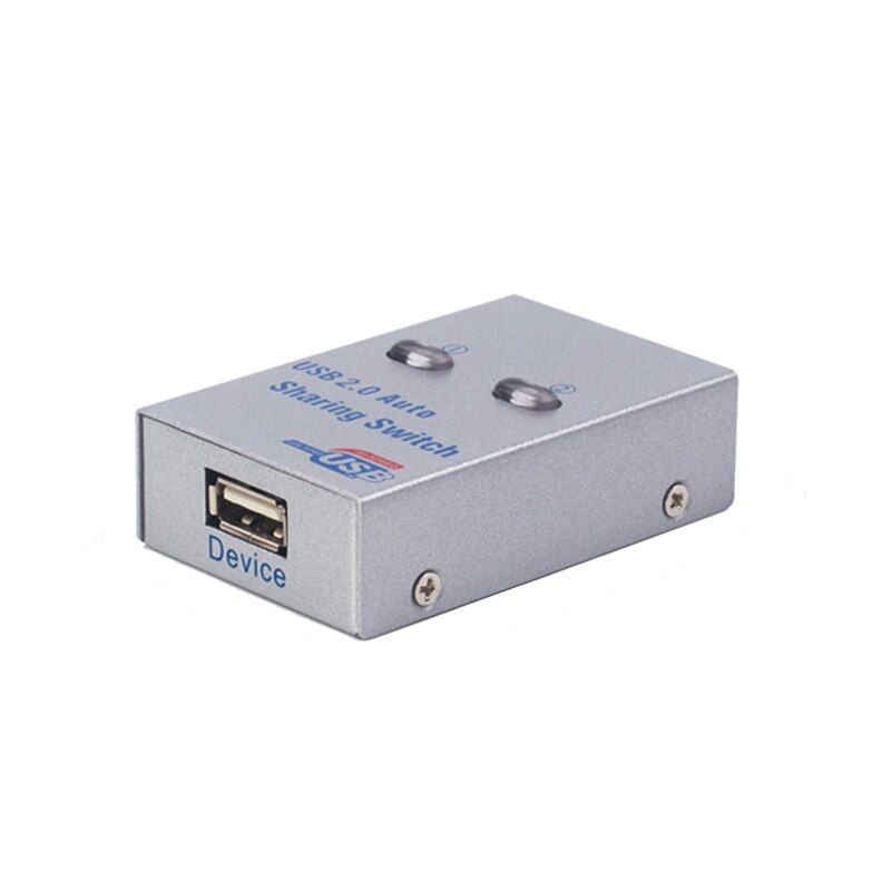 2 Port USB Auto Switch Usb2.0 Hub Two Computers Share One USB Interface Two In And One Out Sharer