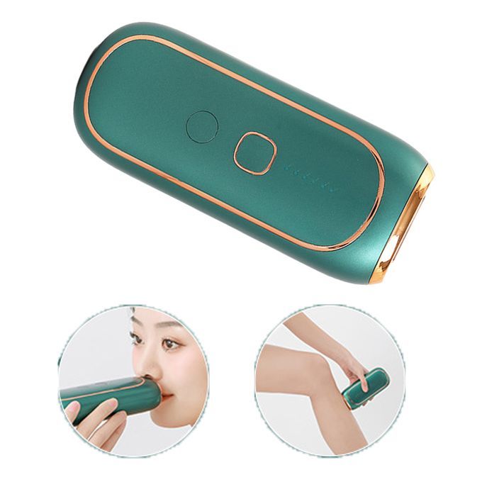 Painless Hair Removal Device Permanent For Whole Body Arm Deep Green