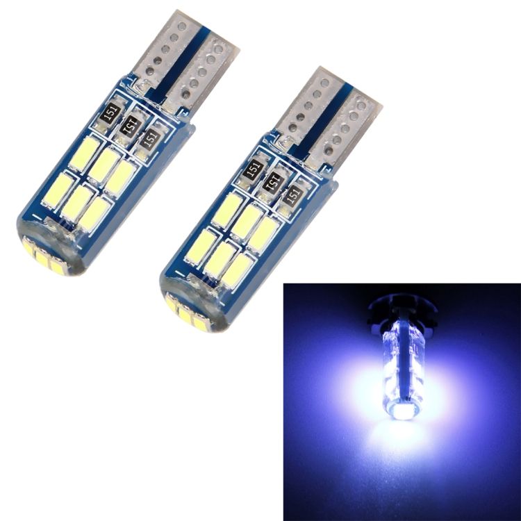 2 PCS T10/W5W/194/168/501 Car Reading Lamp Clearance Light