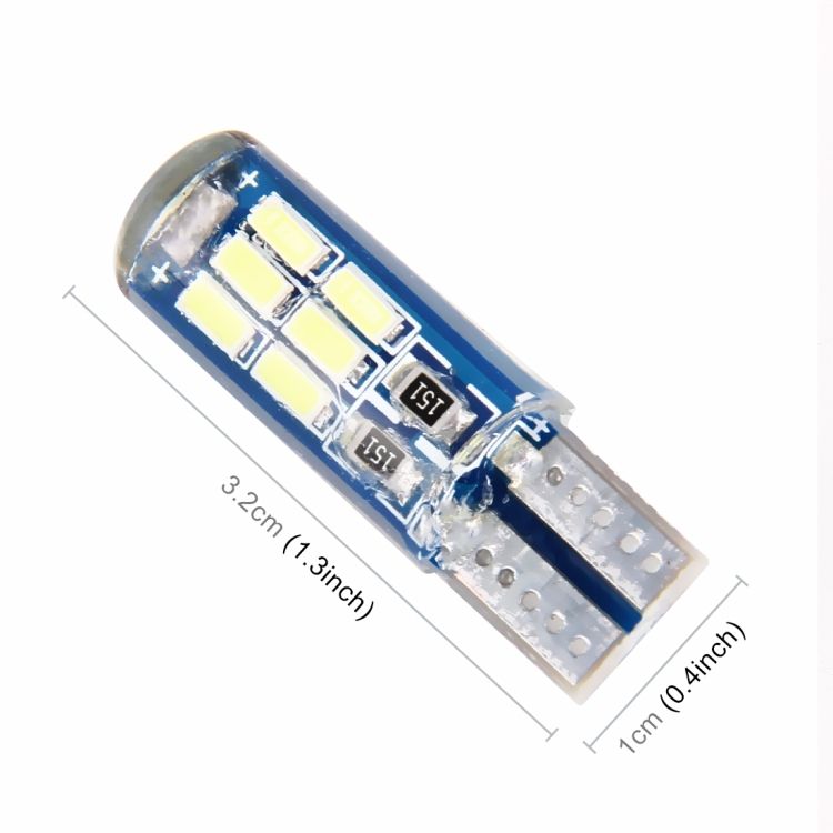 2 PCS T10/W5W/194/168/501 Car Reading Lamp Clearance Light