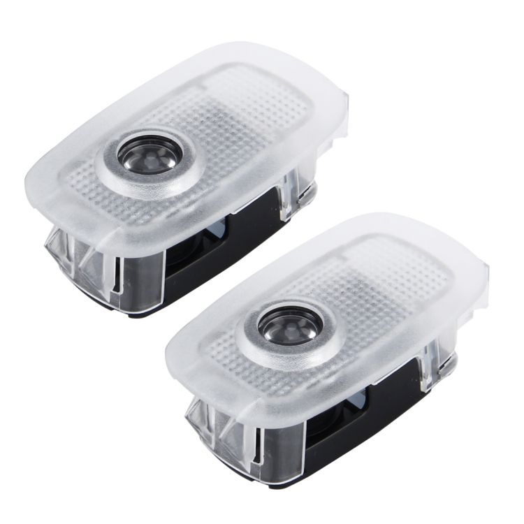 2 PCS LED Car Door Welcome Logo Light For Mercedes-Benz