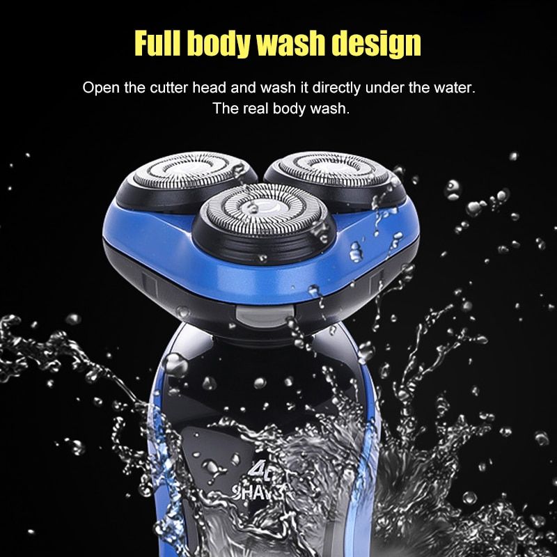 4 In 1 Male Electric Shaver Rechargeable Face Shaver