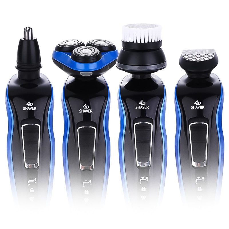 4 In 1 Male Electric Shaver Rechargeable Face Shaver