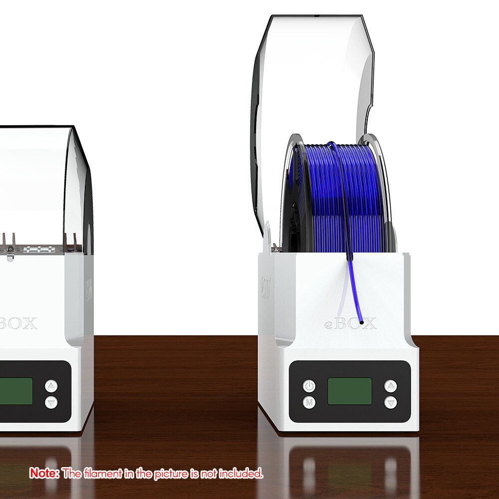 ESUN Filament Box Filament Storage Holder Keeping Filament Dry Measuring Filament Weight For 3D Printer Printing US Plug