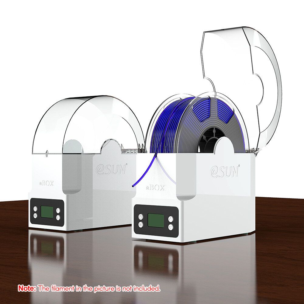 ESUN Filament Box Filament Storage Holder Keeping Filament Dry Measuring Filament Weight For 3D Printer Printing US Plug