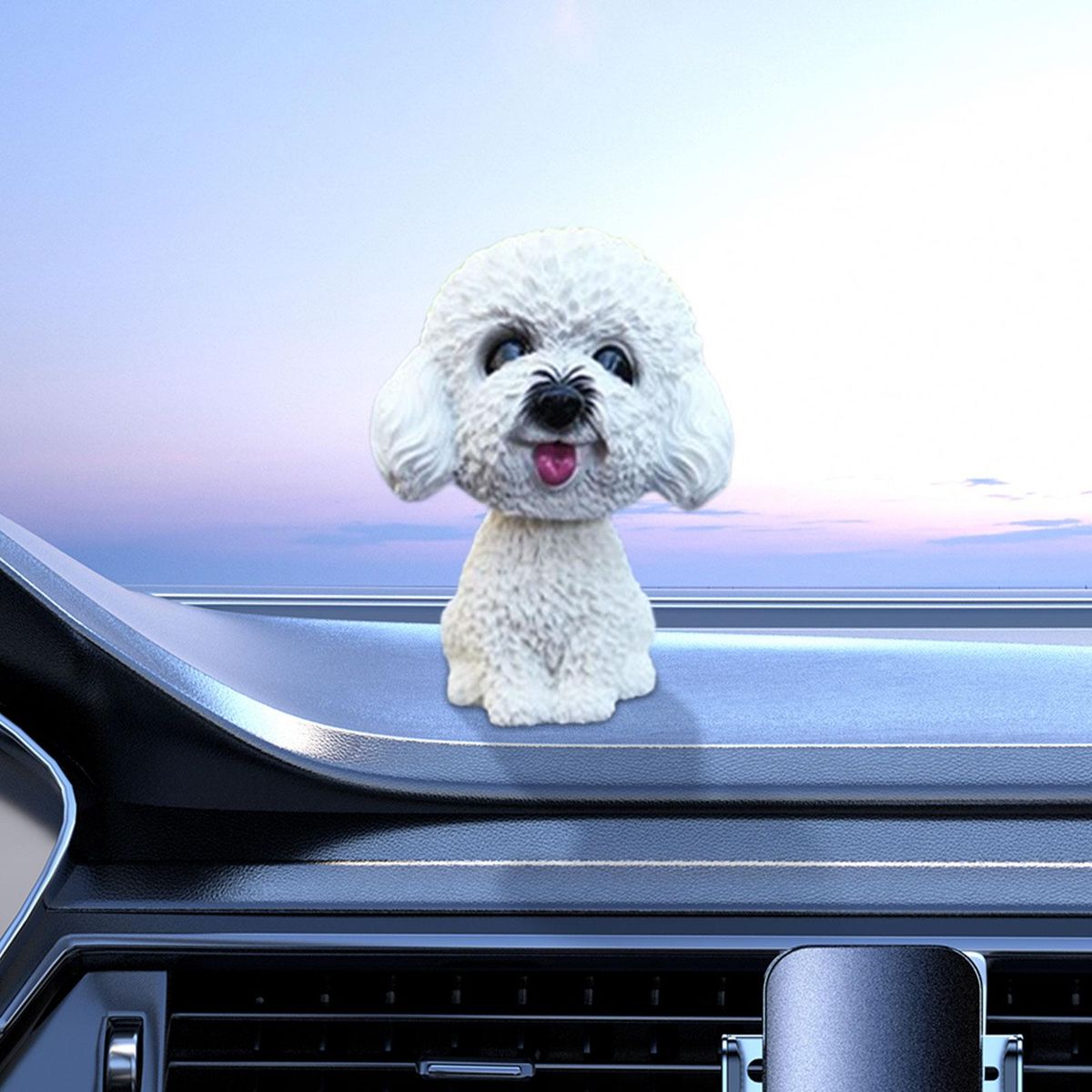 Car Dashboard Small Home Decoration For Office Decor White