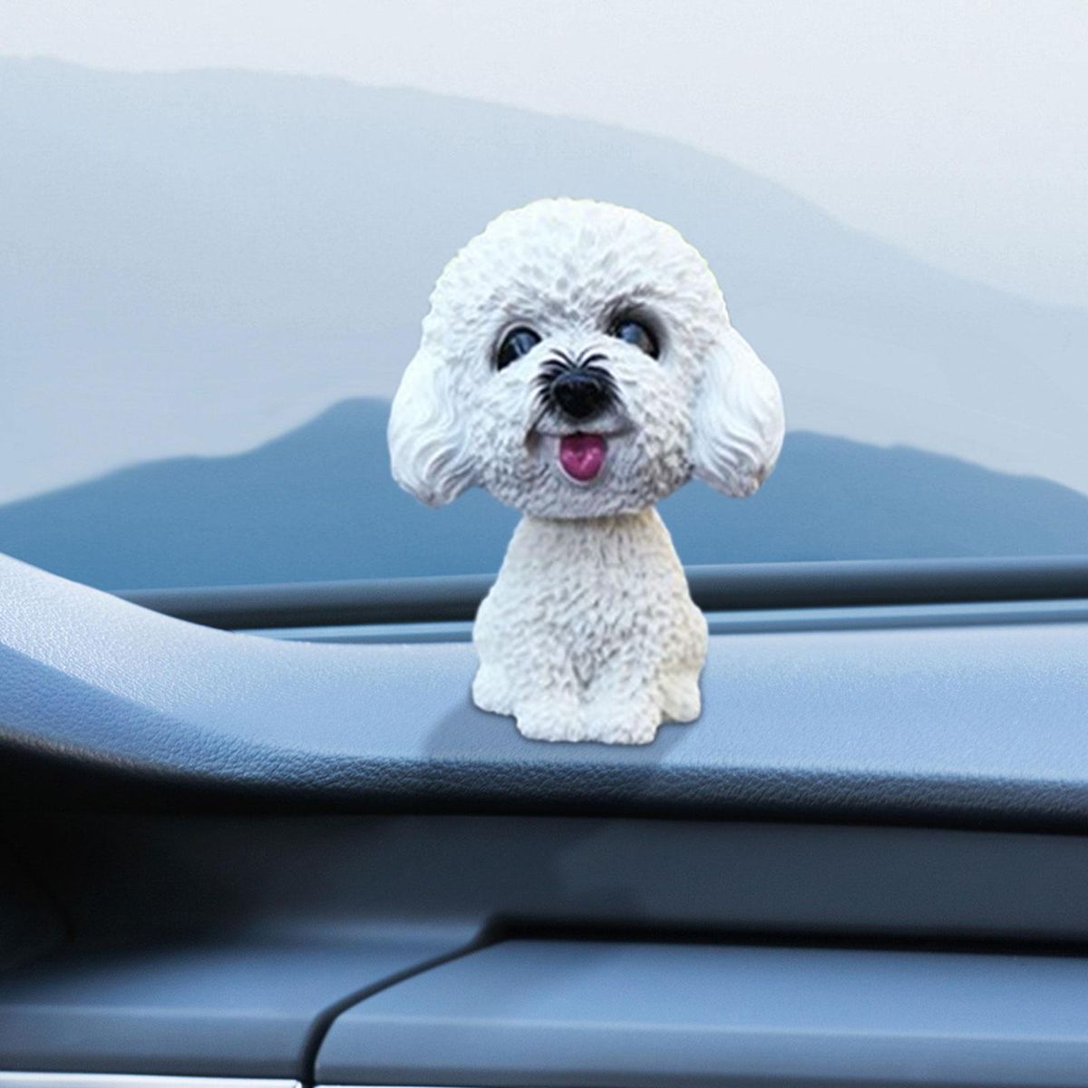 Car Dashboard Small Home Decoration For Office Decor White