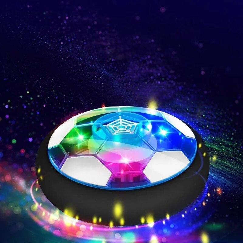 19cm Suspension Football Toy Flashing LED Light Hover Soccer Indoor Outdoor Fun Sports Games Electric Air Power Ball Kids Toys