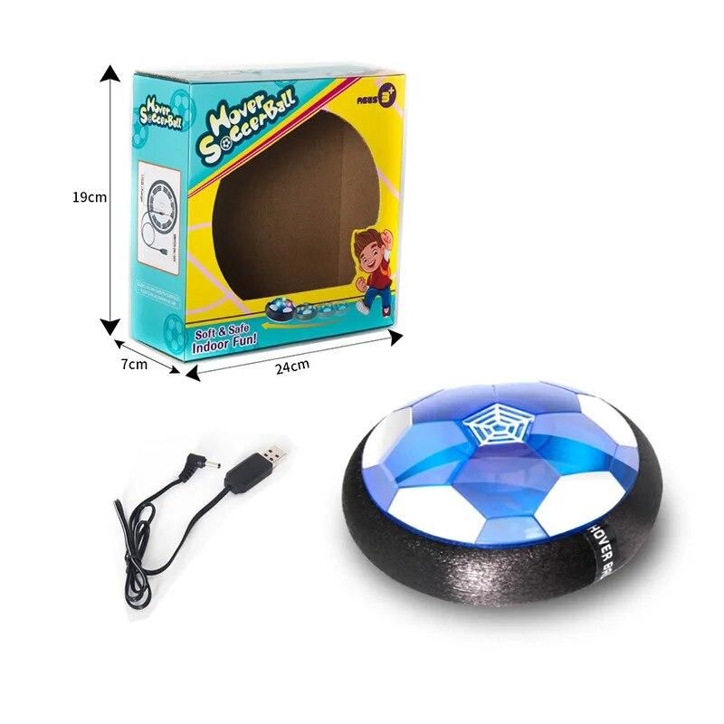 19cm Suspension Football Toy Flashing LED Light Hover Soccer Indoor Outdoor Fun Sports Games Electric Air Power Ball Kids Toys