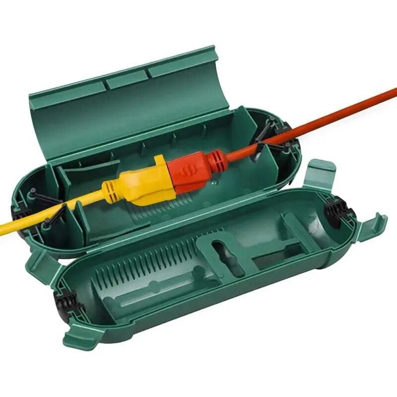 Outdoor Extension Cord Safety Cover Waterproof Outdoor Plug Safety Cover Protect Outlet Plug Socket Power Strip Holiday Light