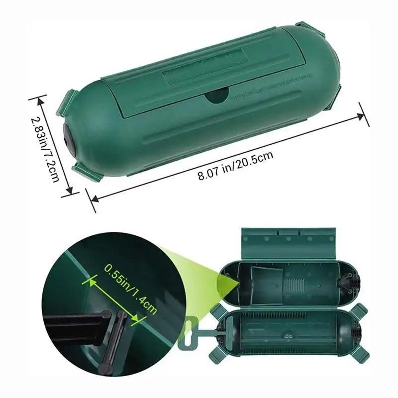 Outdoor Extension Cord Safety Cover Waterproof Outdoor Plug Safety Cover Protect Outlet Plug Socket Power Strip Holiday Light