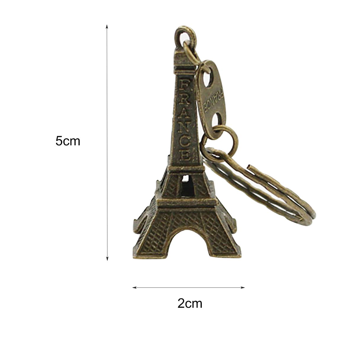 Key Chain Eiffel Tower Pendant Bag Hanging Ornament-