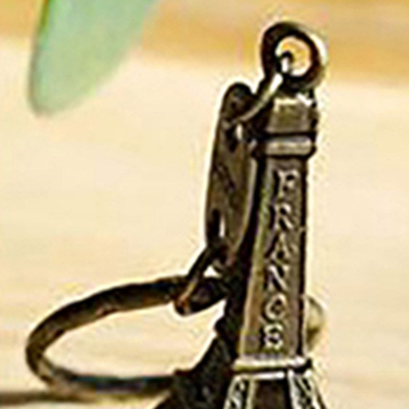 Key Chain Eiffel Tower Pendant Bag Hanging Ornament-