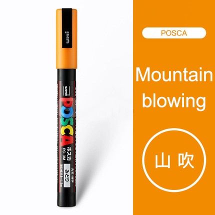 1Pcs Uni Posca Marker Pen PC- Paint Pen Student Painting