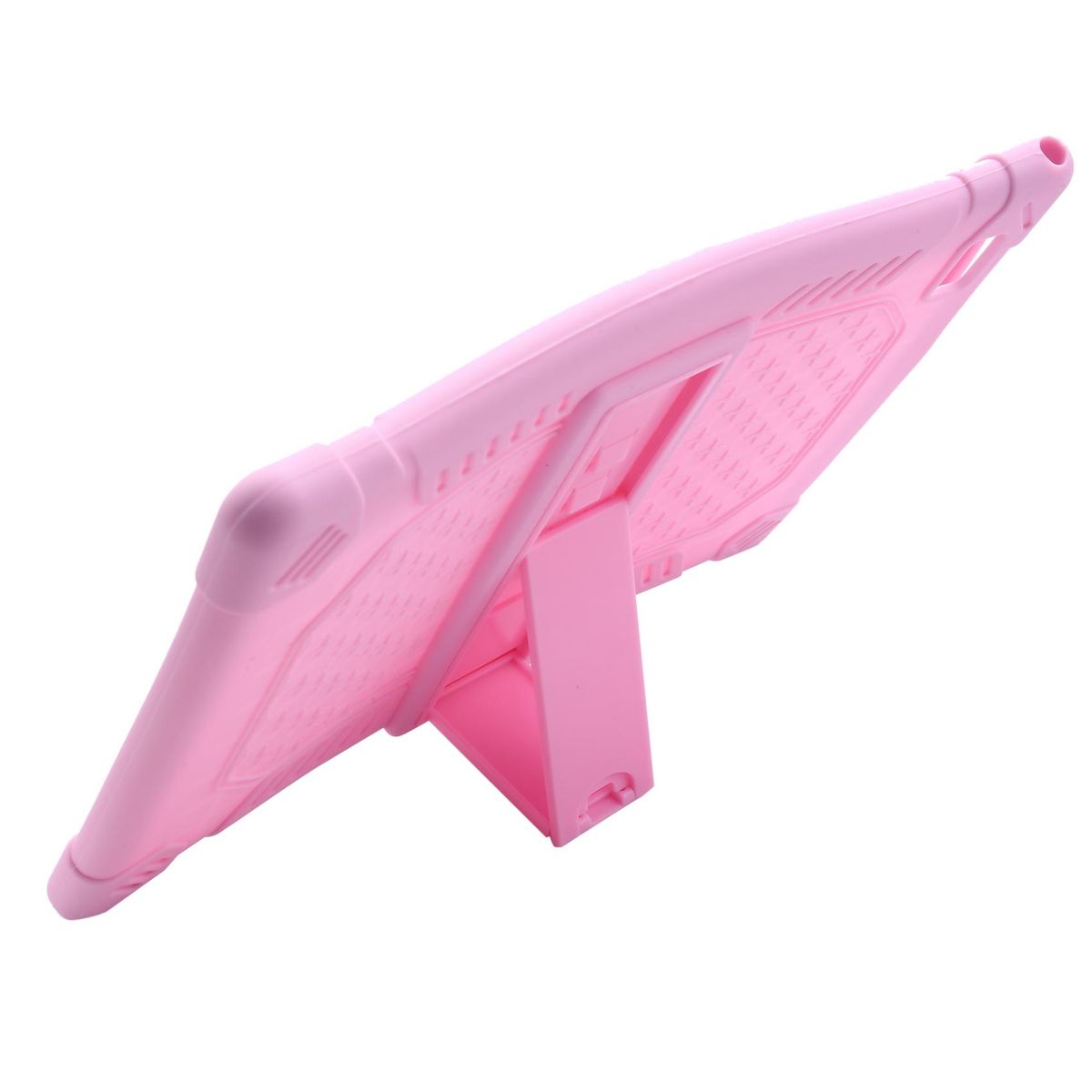 Case Cover for Teclast P20HD 10.1 Inch Tablet PC Stand Anti-drop Protection Silicone Case with Lanyard Pink