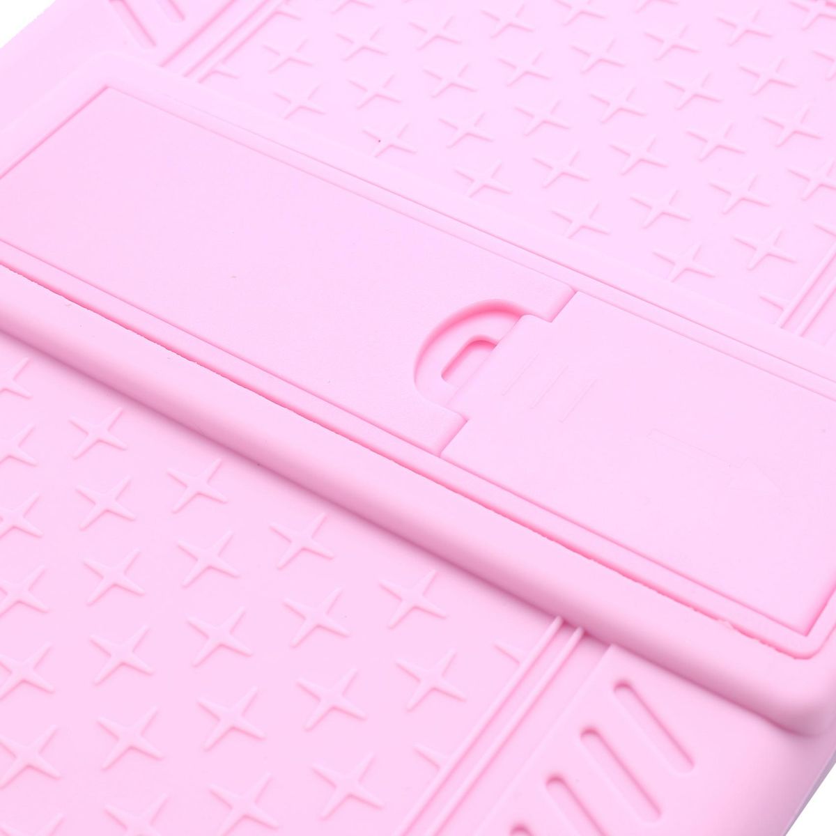 Case Cover for Teclast P20HD 10.1 Inch Tablet PC Stand Anti-drop Protection Silicone Case with Lanyard Pink