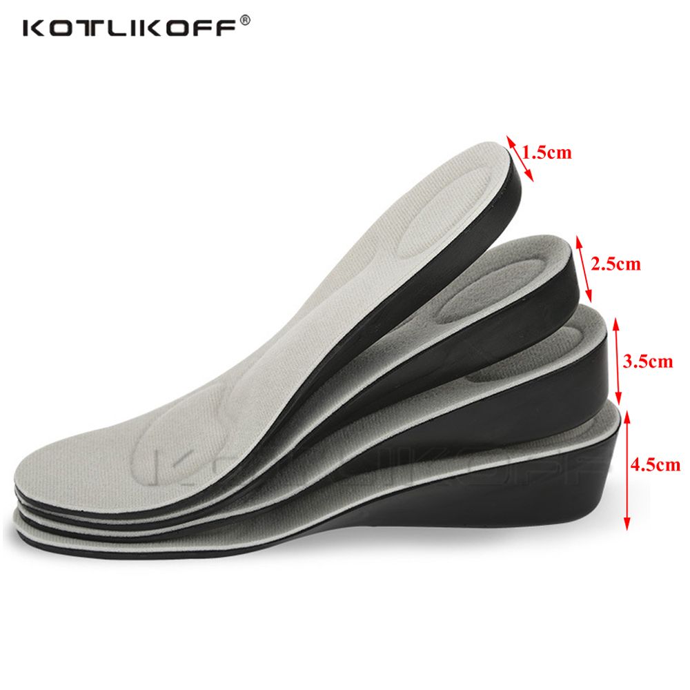 Invisible Height Increase Insole UniHeighten Heel Insert Grow Taller Increase Height Shoe Pad Heel Lift Taller Height 4.5cm