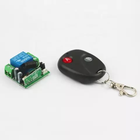 1 Channel 433mhz Rf Remote Control Kit - Transmitter And Receiver