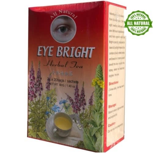 All Natural Eye Bright Herbal Tea – 20 Satchets