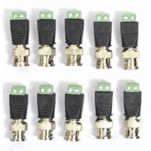 CCTV BNC Video Balun - 10 Pieces