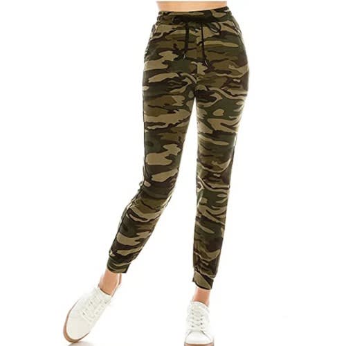 Camo Print Active Jeggings