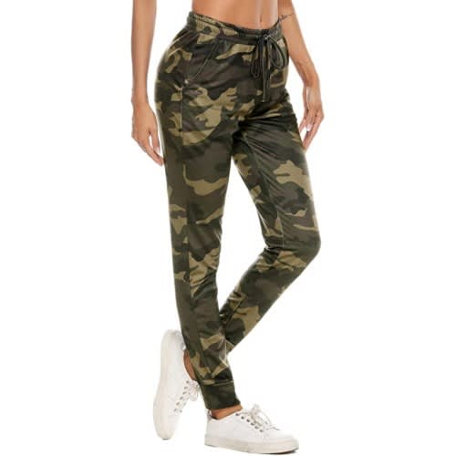 Camo Print Active Jeggings