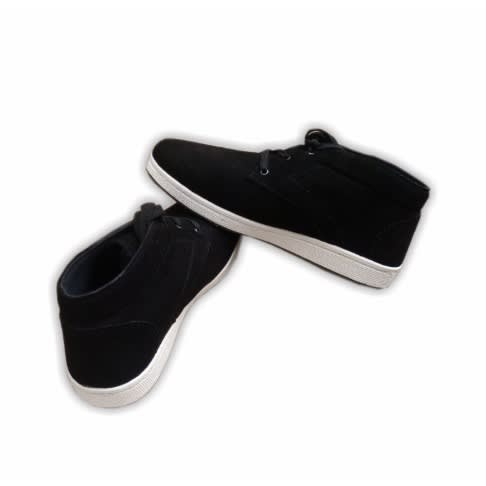 Black Suede Boot