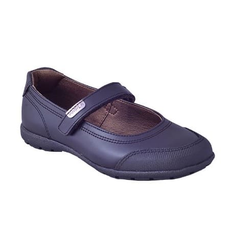 Paola Dark Brown School Shoe