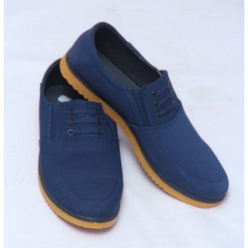 Flames Slip-on Men's Sneakers - Blue