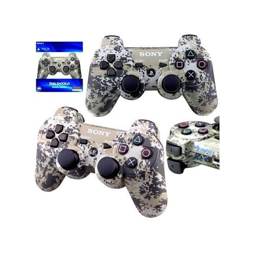 Ps3 Wireless Game Pad - Camo Camouflage 2pcs