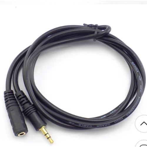 Male To Female 3.5mm Aux Cable