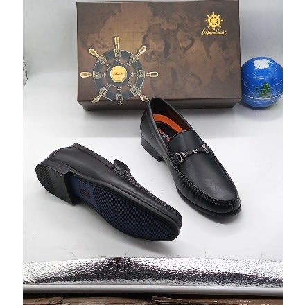 R. Wood Leather Shoe