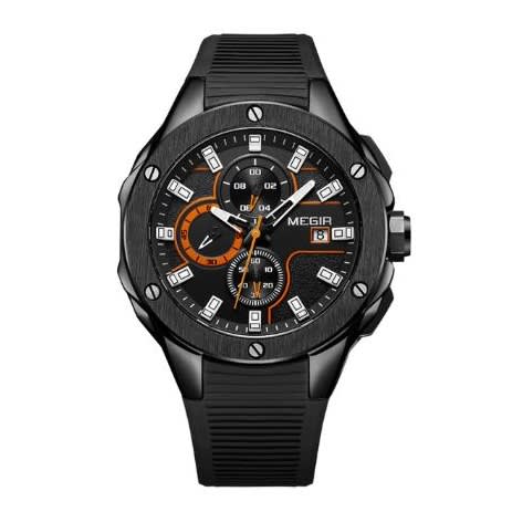 Sports Watch Chronograph - Night Shade Black