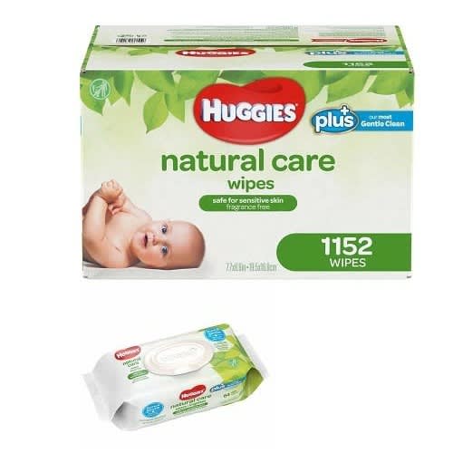 Natural Care Plus Wipes 1152 Count